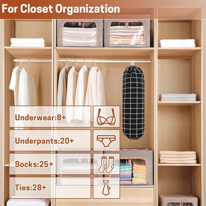 SWISSELITE 2Pcs Plastic Bag Holder, Reusable Plastic Bag Organizer Wall Mount, Large Grocery Bag Storage Dispenser, 22x9 IN - Image 5